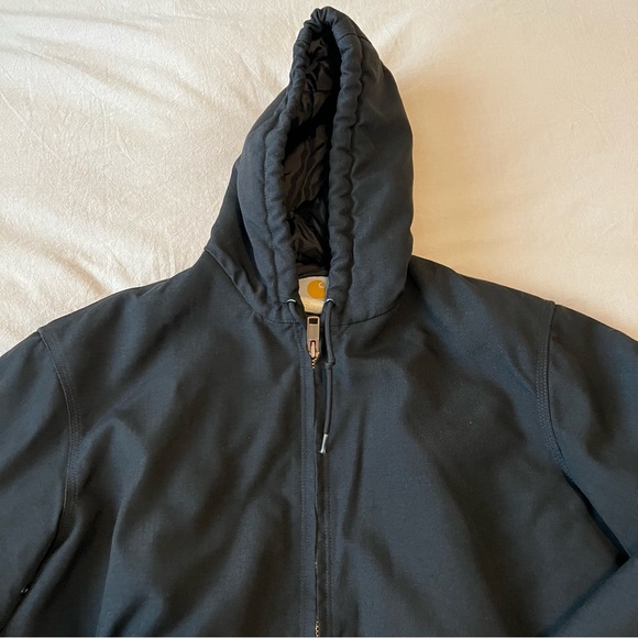 Carhartt Jackets & Coats Carhartt Yukon Black Insulated Arctic Quilt Lined Jacket J33 Mens